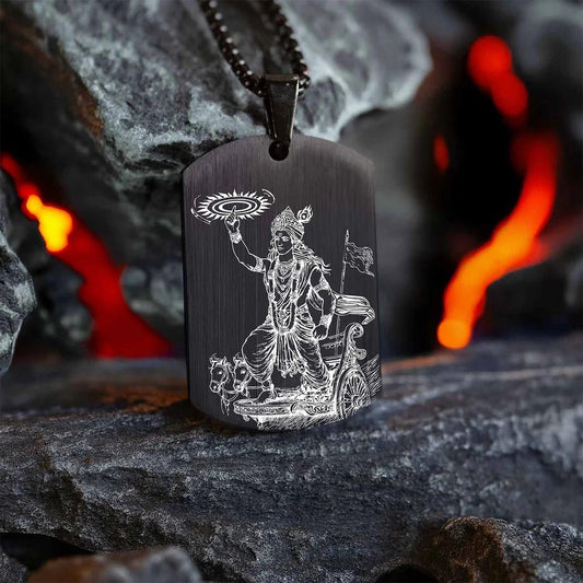 Guiding Krishna Godform Pendant