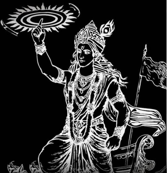 Guiding Krishna Godform Pendant