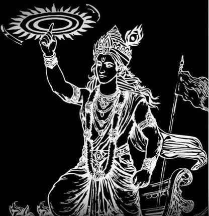 Guiding Krishna Godform Pendant