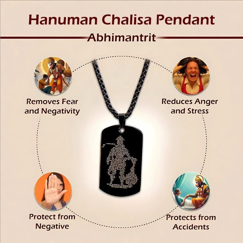 Siddh Hanuman Chalisa Kavach – Limited Edition Pendant