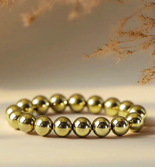 Pyrite Money Magnet Bracelet – Attract Wealth & Confidence