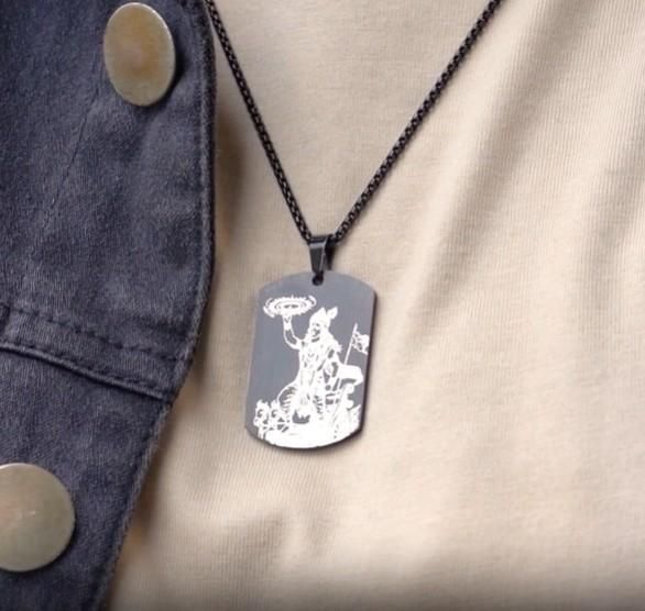 Guiding Krishna Godform Pendant