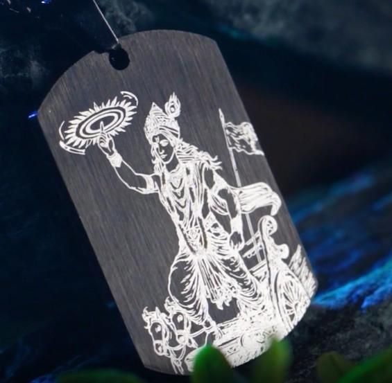 Guiding Krishna Godform Pendant