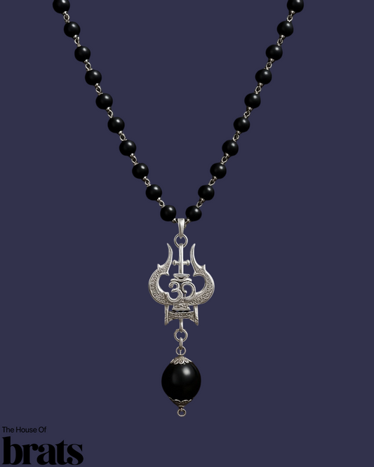 Om Shiva Trishool Karungali Mala