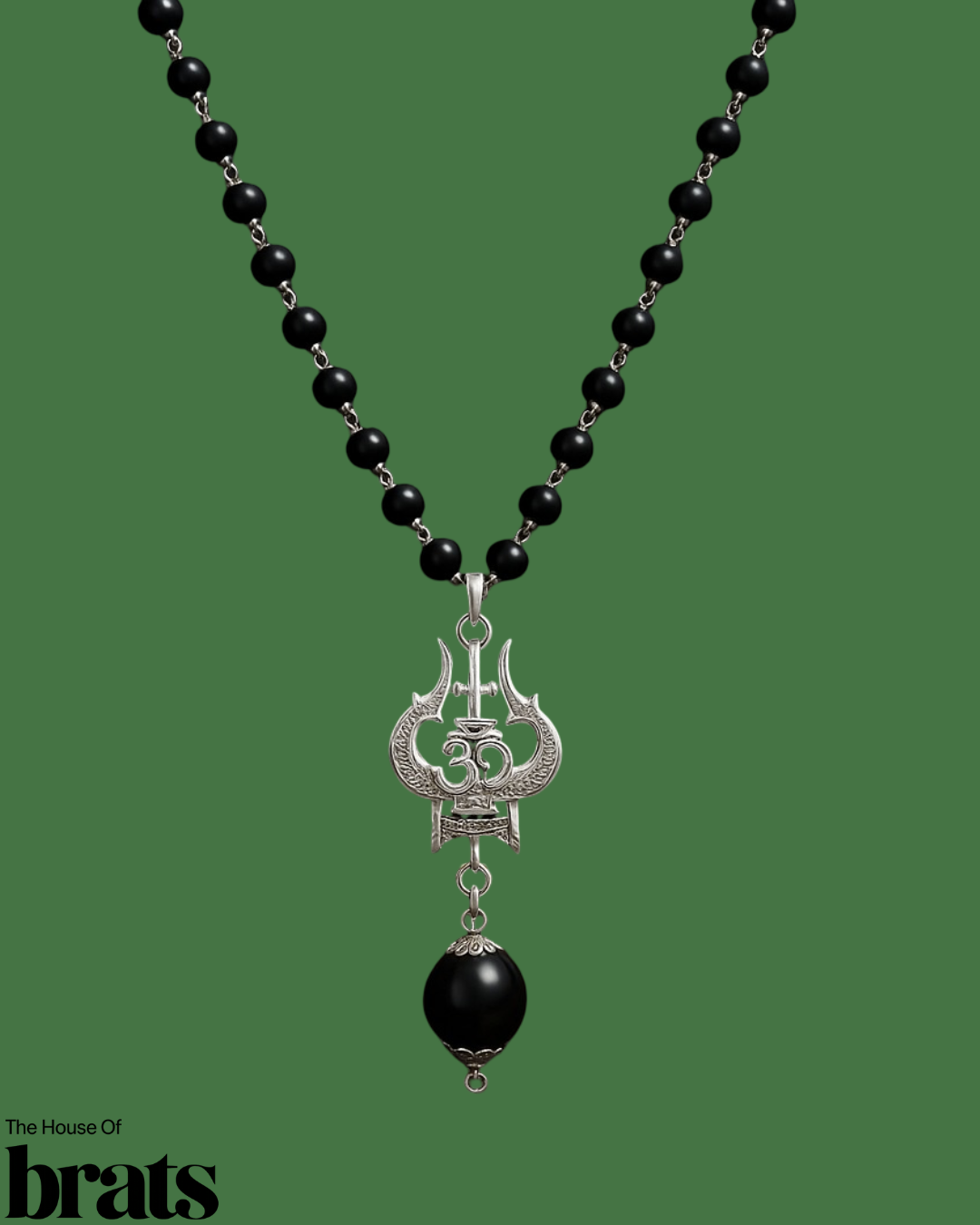 Om Shiva Trishool Karungali Mala