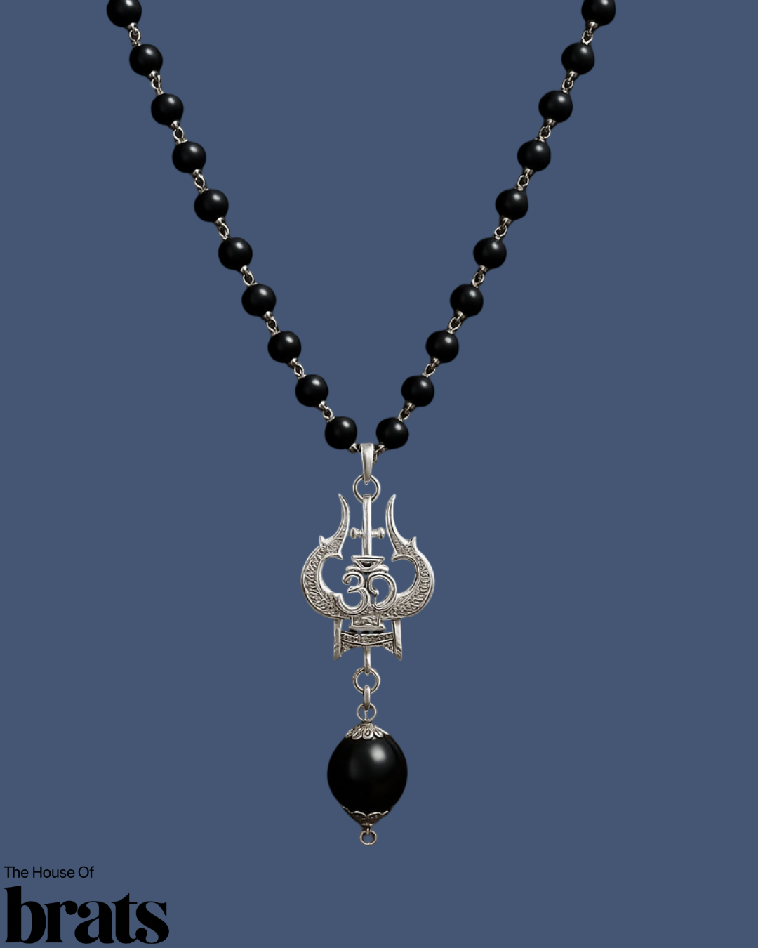 Om Shiva Trishool Karungali Mala